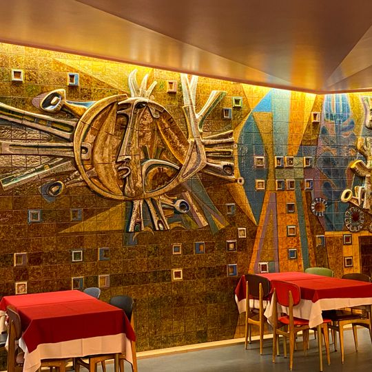 Pastelaria Mexicana, incluindo o seu património artístico integrado