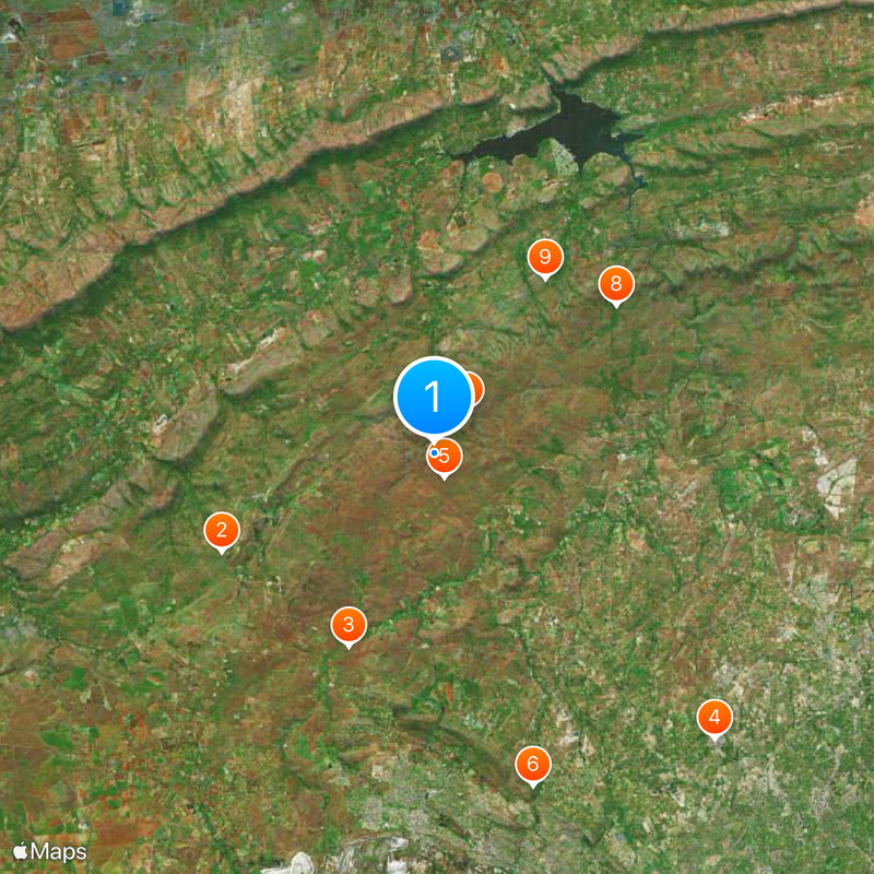 Cueva Rising Star Mapa