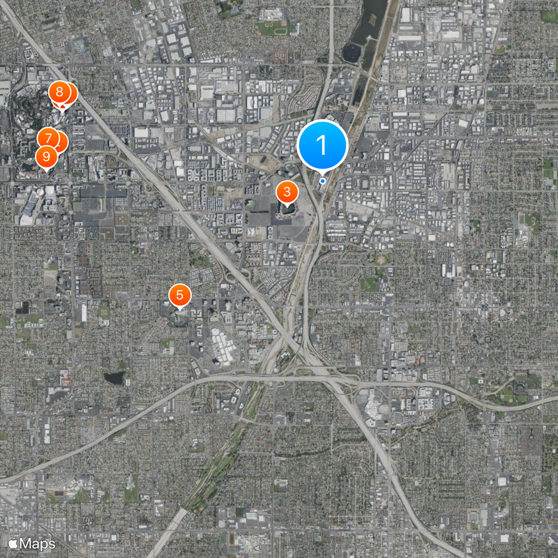 Anaheim Regional Transportation Intermodal Center Map