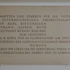 Commemorative plaque