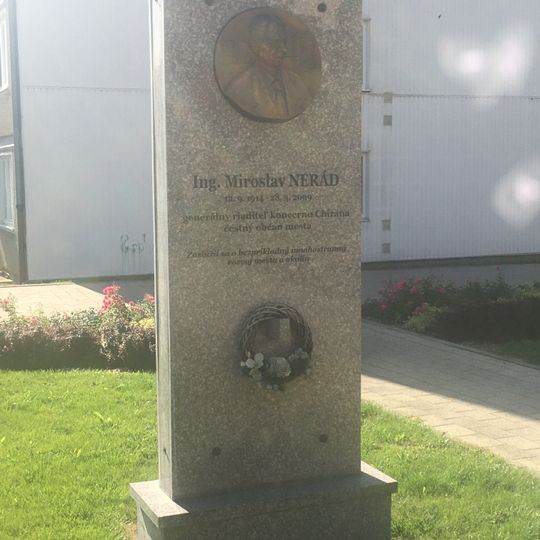 Pomník Miroslava Neráda