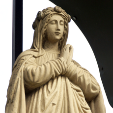 Muttergottesfigur