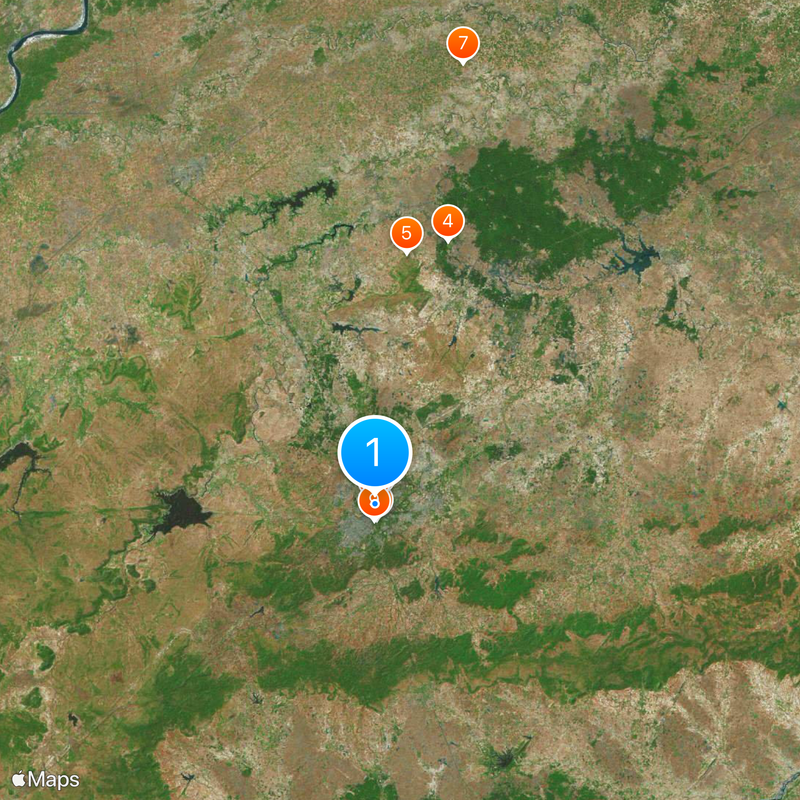 Scindia School Map