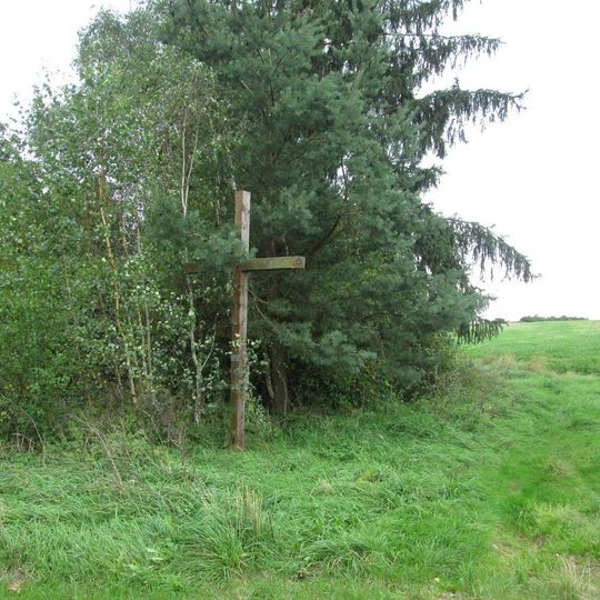 Kříž nad Horní Břízou u cesty do Žilova
