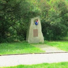 Pomník obětem 2. světové války v Tyršově ulici v Mělníku