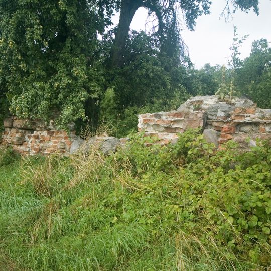 Ruiny zameczku, poł. XVI