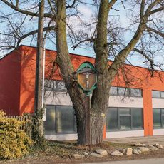 Obrázek v Horní Libině u hlavní silnice