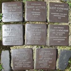 Stolperstein en memoria de Olga Freund