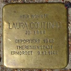 Stolperstein dedicated to Laura Coutinho