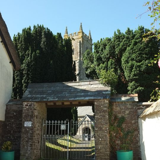 Lychgate, Gates And Churchyard Wall South And West Of The Church Of St Mary