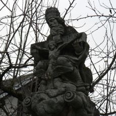 Sloup se sousoším Nejsvětější Trojice