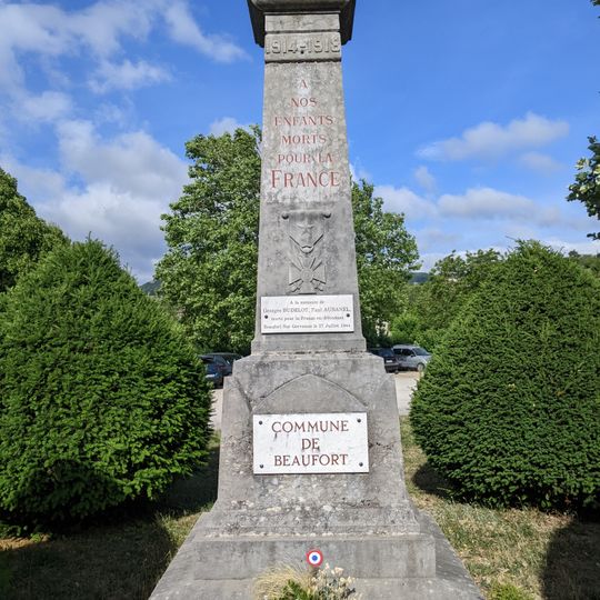 Monument aux morts de Beaufort-sur-Gervanne