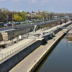 Vistulan Boulevards in Warsaw