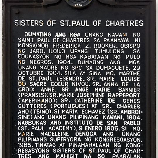 Sisters of St. Paul of Chartres historical marker
