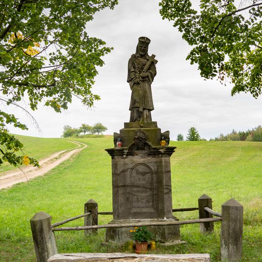 Statue of John of Nepomuk in Malechovice