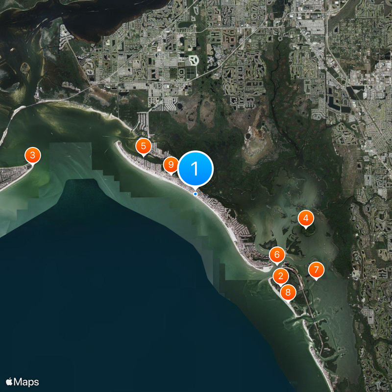 Fort Myers Beach Map