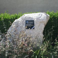 Stèle commémorative Michel Lisarde