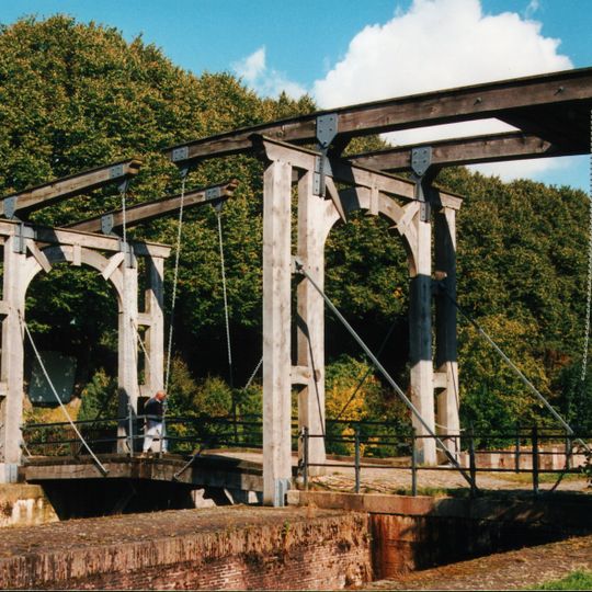 Hofteich, Eiderkanalschleuse