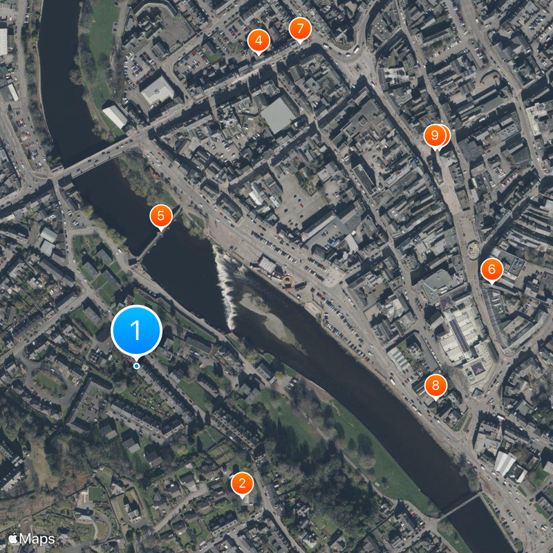 Dumfries Map