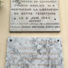 Commemorative plaque