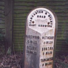Milestone Approximately 50 Metres East Of Junction With Lumby Lane