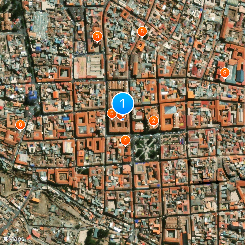 National Mint of Bolivia Mapa