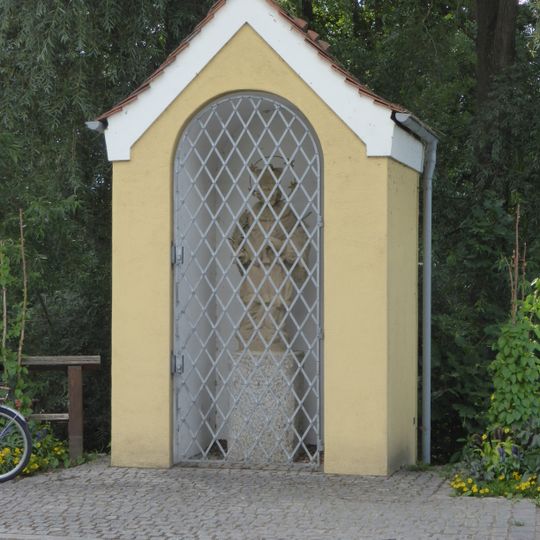 Steinfigur hl. Johannes von Nepomuk