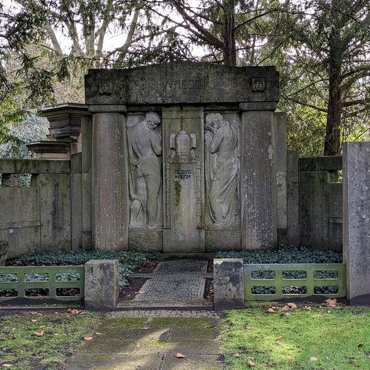 Gravestone for the Wrede family