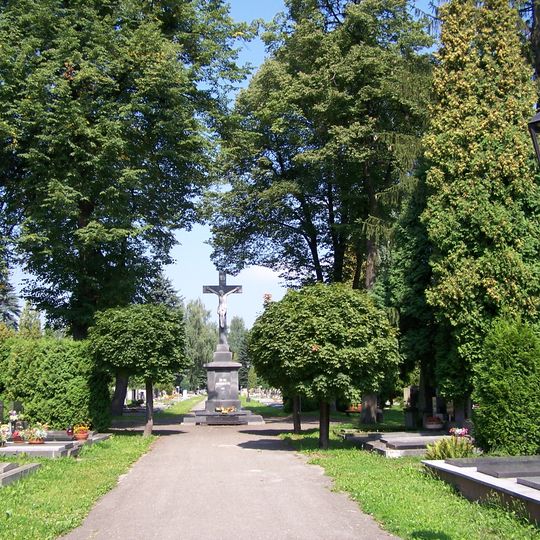 Cemetery in Český Těšín