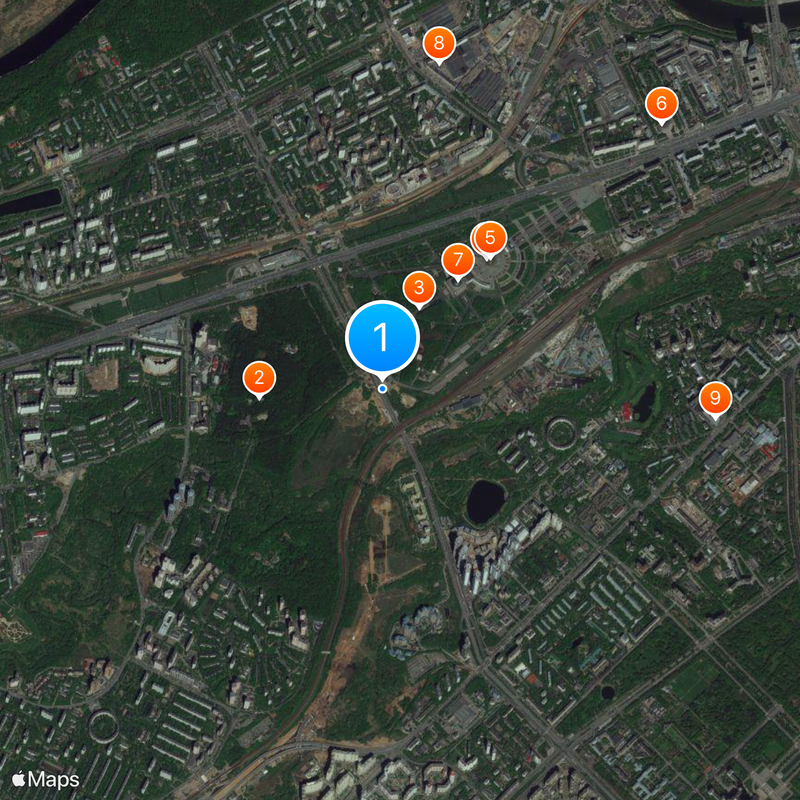 Minskaya Map