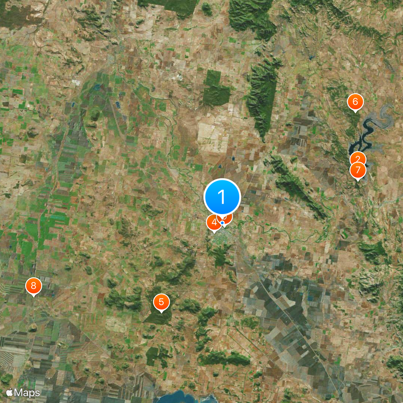 Gunnedah Map