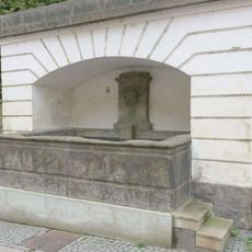 Kašna v ulici Krajská v Litoměřicích