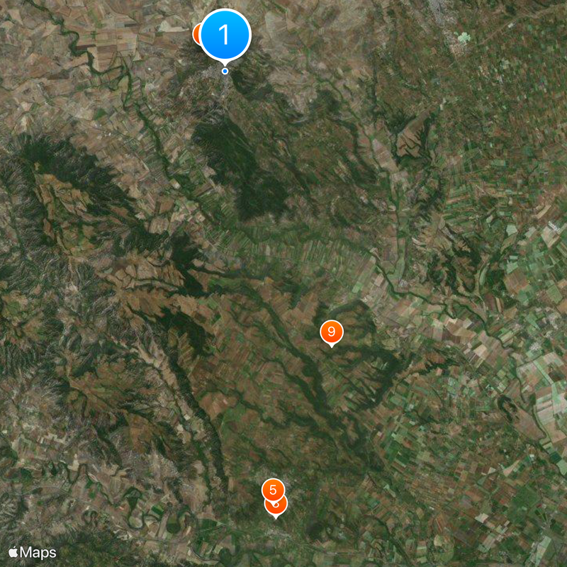 Montescaglioso Mappa