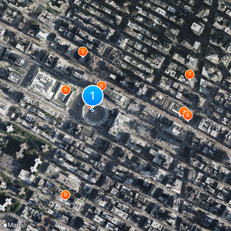 Madison Square Garden Carte