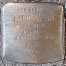 Stolperstein dedicated to Käthe Nathan