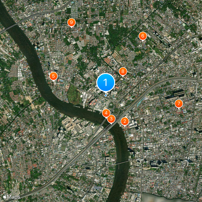 King Mongkut's University of Technology North Bangkok Map