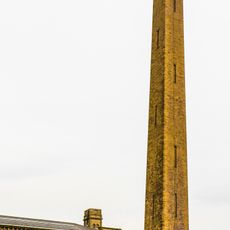 Saltaire Mills Chimney To East Of Complex