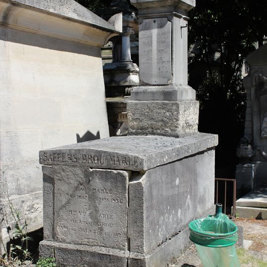 Grave of Saffers, Brou and Marle