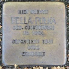 Stolperstein em memória de Hella Pulka