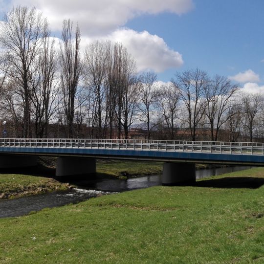 Road bridge at Nyska Street in Prudnik