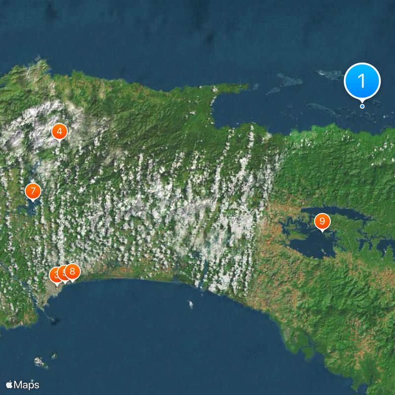 San Blas Islands Map
