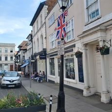 Lamp-Post Before Number 4