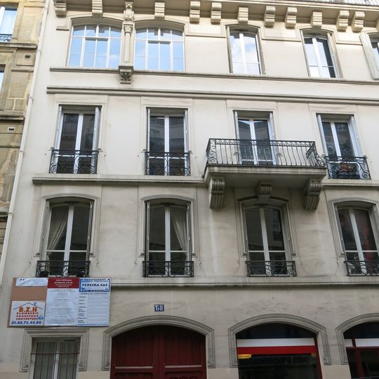 Immeuble, 68 rue Condorcet