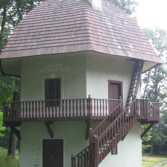 Antonín Sova memorial in Lukavec