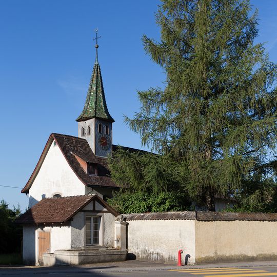 Reformierte Kirche mit Nebengebäude