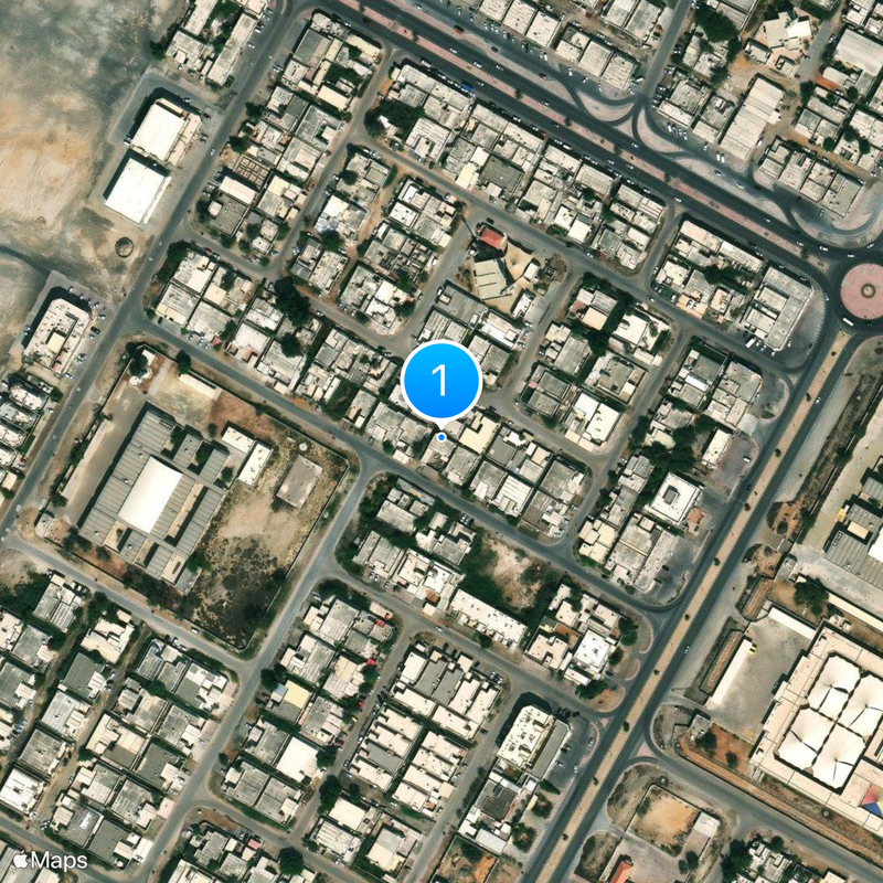 Umm al-Qaiwain Kaart