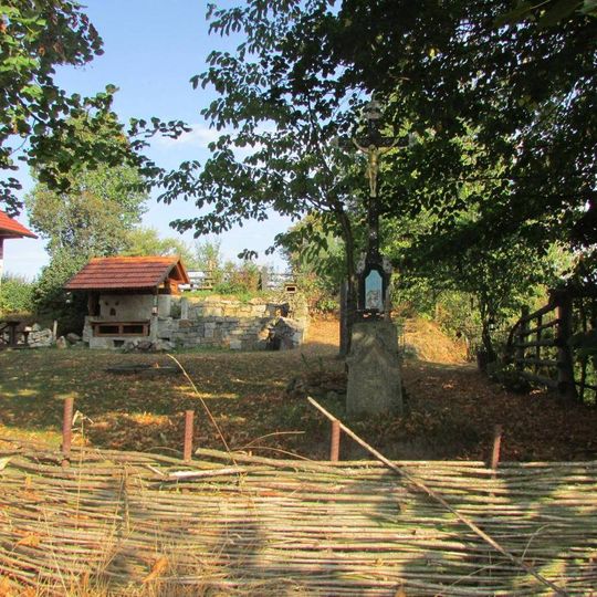 Kříž na západním okraji Červené Řečice