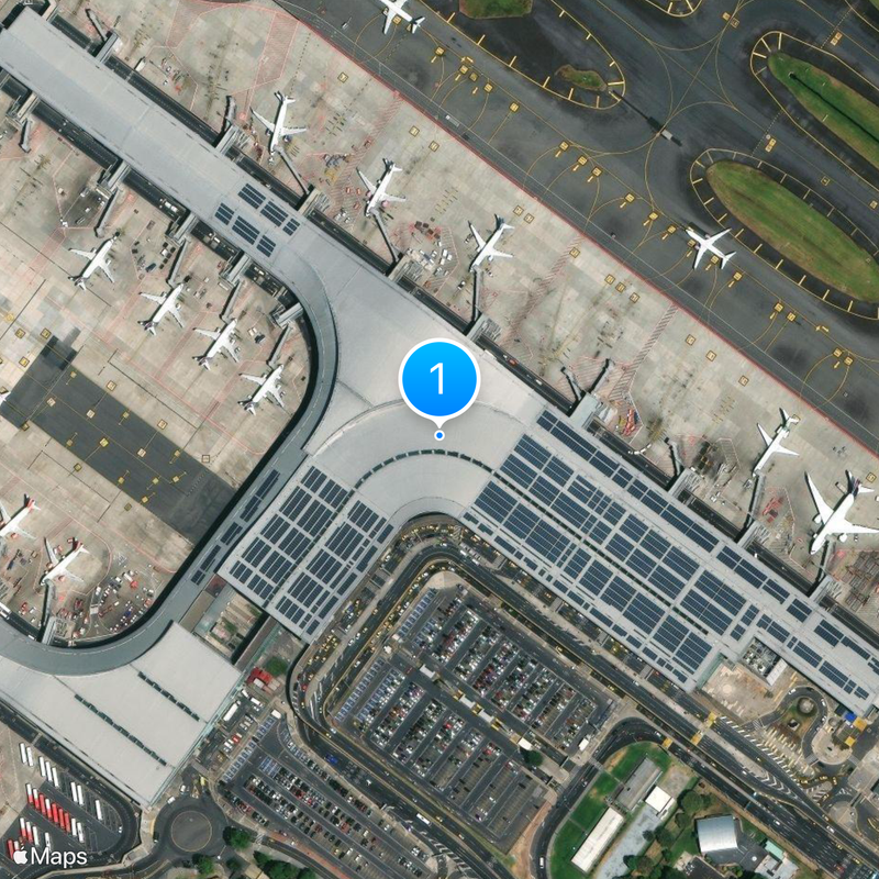 Terminal T1 Map