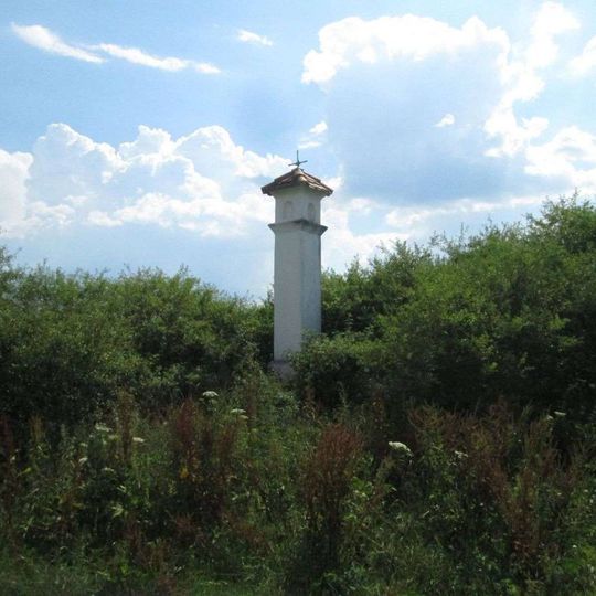 Boží muka severozápadně od Třebčic