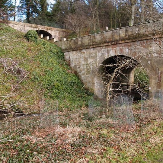 Road Bridge And Footbridge 320 Metres South East Of Howick Hall